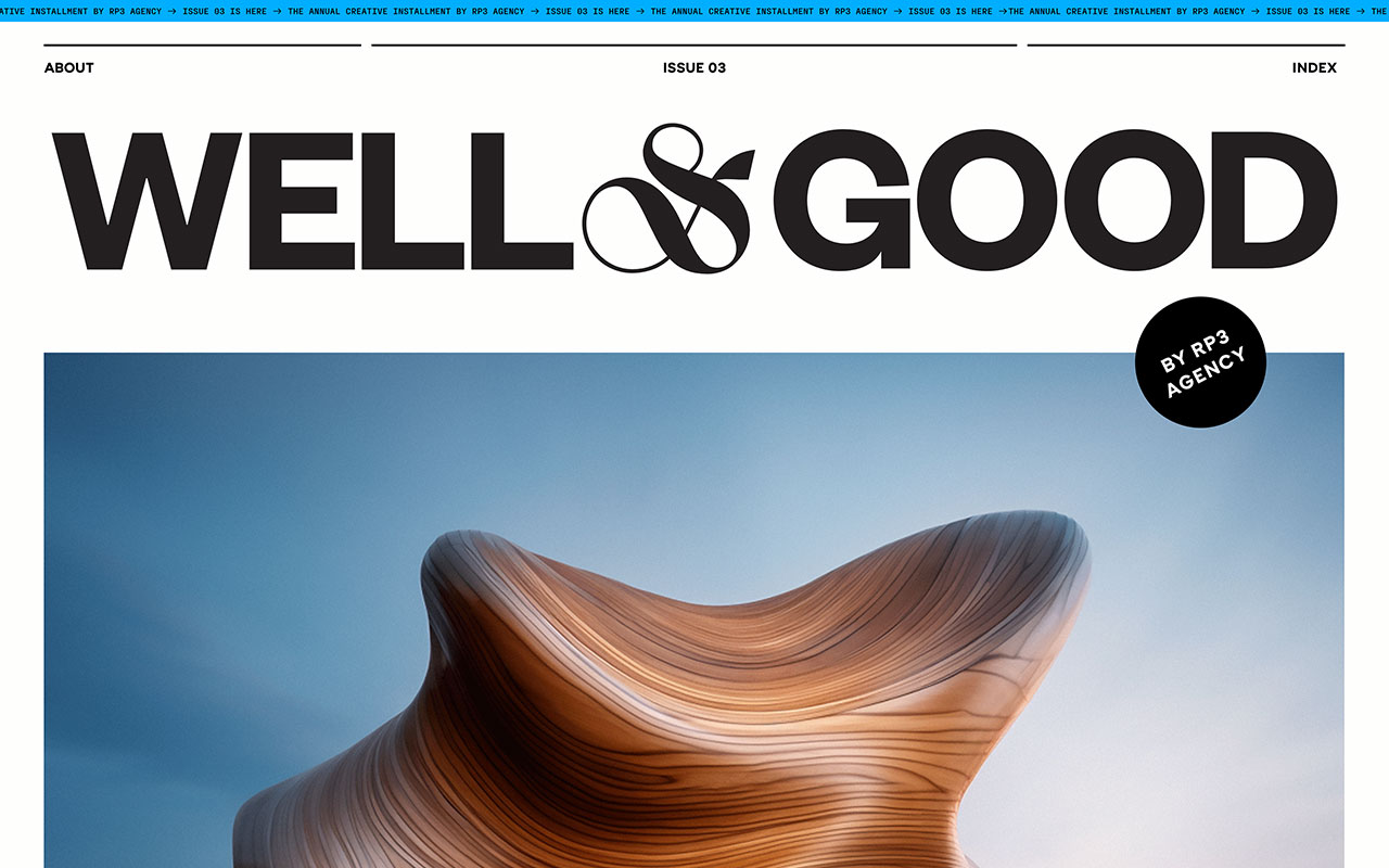 Well & Good Website